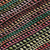 10' X 14' Black Green And Gold Striped Washable Indoor Outdoor Area Rug