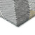 10' X 14' Gray Beige And Ivory Floral Washable Indoor Outdoor Area Rug
