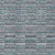 9' X 12' Teal Blue Aqua And Gray Striped Washable Indoor Outdoor Area Rug
