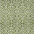 10' X 14' Olive Green And Ivory Damask Washable Indoor Outdoor Area Rug