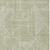 9' X 12' Artichoke Green And Ivory Abstract Washable Indoor Outdoor Area Rug