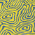 8' X 10' Yellow And Blue Abstract Washable Indoor Outdoor Area Rug