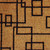 24" X 36" Natural and Black Coir Geometric Outdoor Door Mat