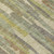 8' X 10' Artichoke Green And Ivory Striped Washable Indoor Outdoor Area Rug