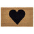 Heart Outdoor Coir Door Mat