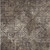 9' X 12' Brown And Ivory Floral Washable Indoor Outdoor Area Rug