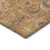 9' X 12' Terra Cotta Beige And Gray Oriental Washable Indoor Outdoor Area Rug