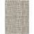 9' X 12' Brown Beige And Ivory Striped Washable Indoor Outdoor Area Rug