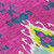 10' X 14' Pink Lime Green And Orange Ikat Washable Indoor Outdoor Area Rug