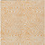8' X 10' Peach And Ivory Abstract Washable Indoor Outdoor Area Rug