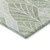 10' X 14' Sage Artichoke Green And Mint Green Geometric Washable Indoor Outdoor Area Rug