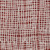 8' X 10' Burgundy And Ivory Striped Washable Indoor Outdoor Area Rug