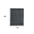 10' X 14' Charcoal And Gray Wool Plaid Hand Woven Area Rug