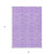5' X 8' Lavender Medallion Washable Indoor Outdoor Area Rug