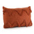 14" X 20" Cinnamon Chevron Cotton Lumbar Throw Pillow With Texture