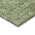 10' X 14' Artichoke Green And Ivory Oriental Washable Indoor Outdoor Area Rug