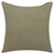 20" Sage Green Cotton Throw Pillow With Buttons