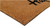 17" X 29" Natural and Black Coir Bumblee Bee Happy Outdoor Door Mat