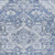 9' X 12' Denim Blue And Sky Blue Oriental Washable Indoor Outdoor Area Rug
