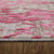 5' X 8' Pink Taupe and Gray Abstract Power Loom Area Rug