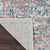10' Pink And Ivory Medallion Runner Rug