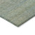 8' X 10' Blue Striped Washable Indoor Outdoor Area Rug