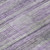 8' Purple Lavender And Gray Round Striped Washable Indoor Outdoor Area Rug