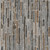9' X 12' Pewter And Brown Striped Washable Indoor Outdoor Area Rug