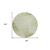 8' Sage And Artichoke Green Round Abstract Washable Indoor Outdoor Area Rug