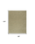 8' X 10' Green And Gold Abstract Indoor Outdoor Area Rug