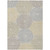 9' X 12' Beige Brown And Gray Geometric Washable Indoor Outdoor Area Rug