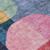 8' Green Copper And Pink Round Abstract Washable Indoor Outdoor Area Rug