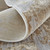 3' X 5' Ivory Gray and Tan Abstract Power Loom Worn Faded Area Rug