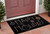 24" X 36" Black and Natural Coir Happy Holidays Outdoor Christmas Door Mat