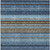 3' X 5' Navy Blue Sky Blue And Taupe Striped Washable Indoor Outdoor Area Rug