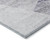 5' X 8' Purple Gray And Charcoal Abstract Washable Indoor Outdoor Area Rug