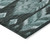 9' X 12' Teal Blue Aqua And Charcoal Southwestern Washable Indoor Outdoor Area Rug