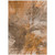10' X 14' Orange Copper And Terra Cotta Abstract Washable Indoor Outdoor Area Rug