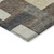 10' X 14' Brown And Taupe Abstract Washable Indoor Outdoor Area Rug