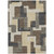 10' X 14' Brown And Taupe Abstract Washable Indoor Outdoor Area Rug