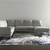 8' X 12' Gray And Ivory Abstract Area Rug