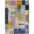 8' X 10' Plum Purple And Copper Abstract Washable Indoor Outdoor Area Rug