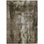 9' X 12' Brown Black And Beige Abstract Washable Indoor Outdoor Area Rug