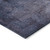 8' X 10' Navy Blue And Sky Blue Abstract Washable Indoor Outdoor Area Rug