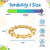 Chicken Flavored Teething Ring for Puppies & Aggressive Chewers 