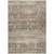 9' X 12' Brown Beige And Taupe Abstract Washable Indoor Outdoor Area Rug