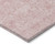 9' X 12' Pink And Red Floral Washable Indoor Outdoor Area Rug