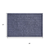 24" X 36" Dark Gray Striped Hello Outdoor Polypropylene  Door Mat