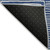 8' X 10' Navy Blue And Ivory Geometric Washable Indoor Outdoor Area Rug