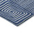 8' X 10' Navy Blue And Ivory Geometric Washable Indoor Outdoor Area Rug